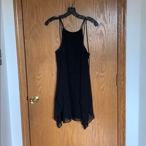 BCBGeneration black flowy cocktail dress